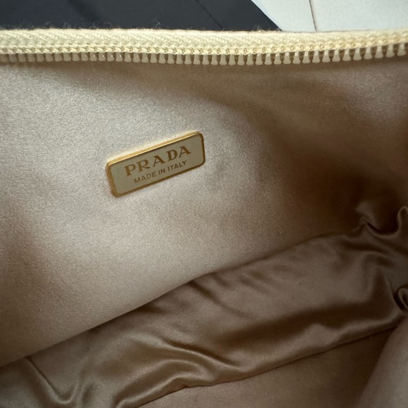 PRADA Satin Mini bag with crystals. - Picture 5 of 7